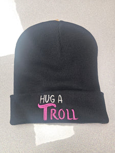 **New** Fripps slogans "HUG A TROLL" beanie or bobble