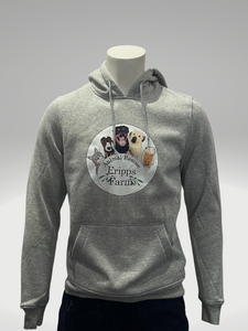 Fripps Farm Hoodie Adult - Heather Grey