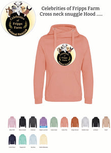 CELEBRITIES of Fripps Farm Cross neck snuggle Hoody