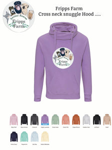 NEW!!!! Fripps Farm Cross neck snuggle Hoody