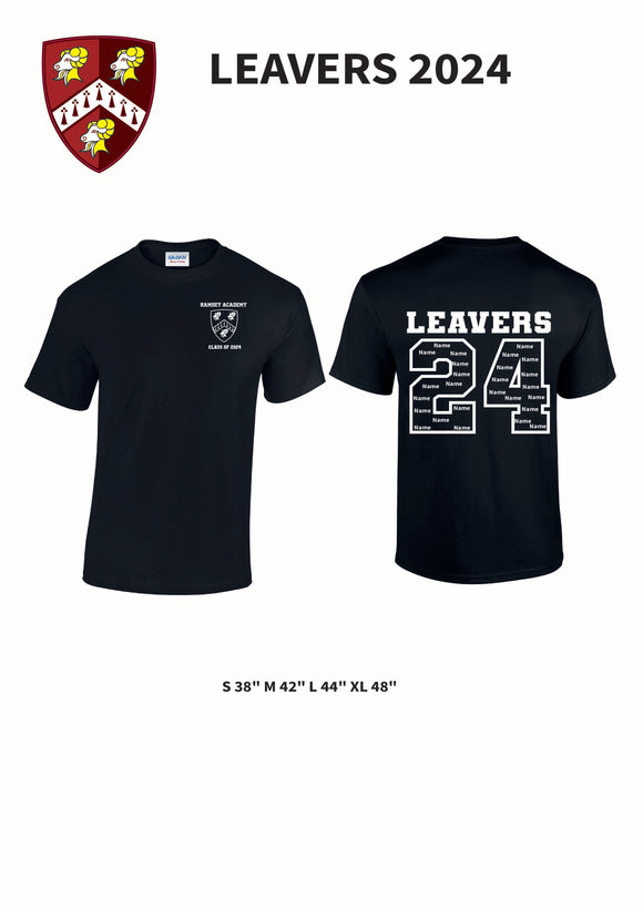 Copy of Ramsey Academy LEAVERS TSHIRT 2024