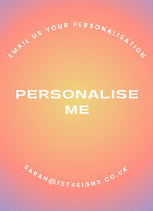 Personalise me - Shalford School