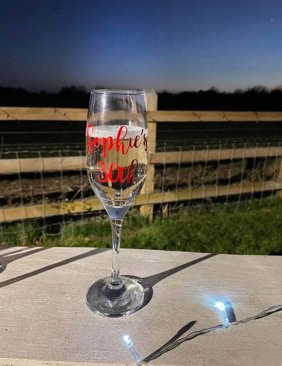 Personalised Vinyls for Glasses.