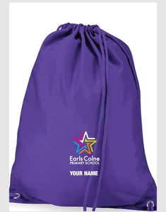 ECPS Drawstring Bag for Swimming or PE