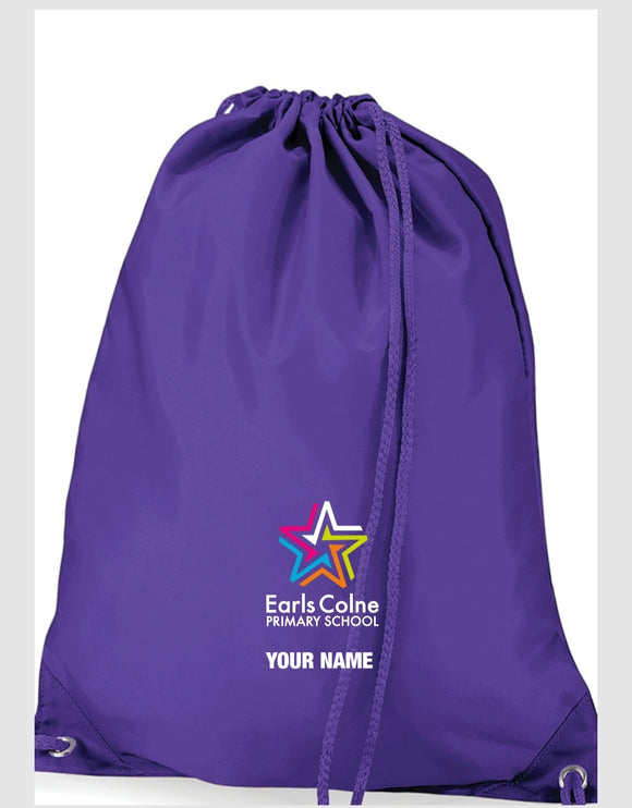 ECPS Drawstring Bag for Swimming or PE